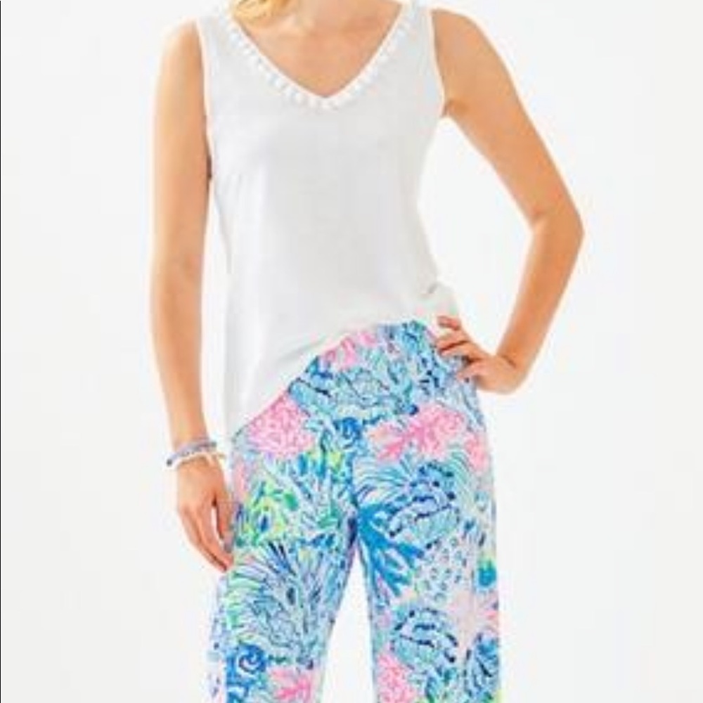 Resort White GiGi top